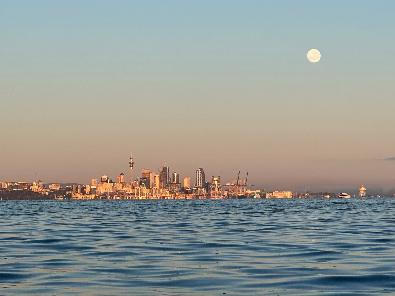 Full Moon Over Auckland City 2