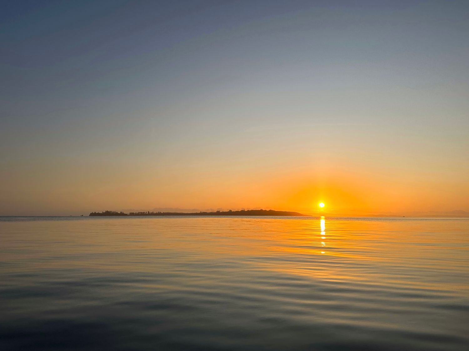 Sunrise on Motuihe