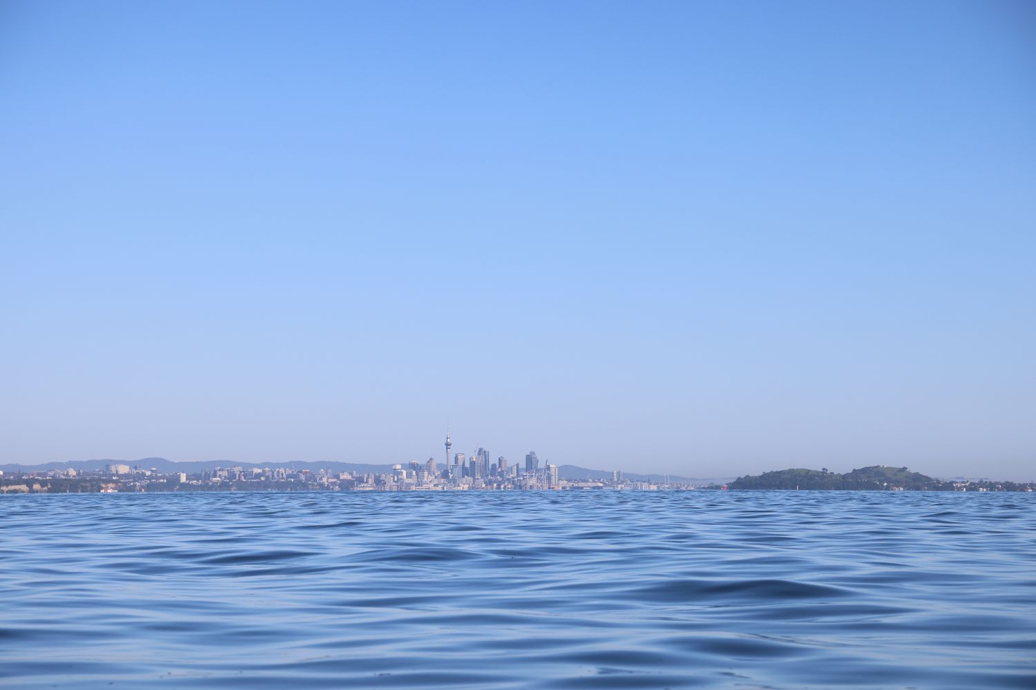 Classic Auckland City Skyline