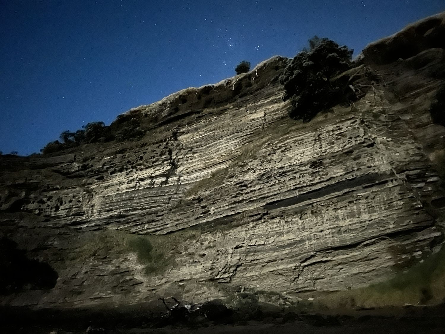 Cliff at Crater Bay