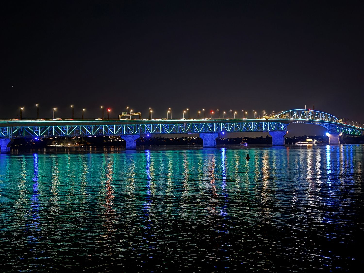 Auckland Bridge Reflections
