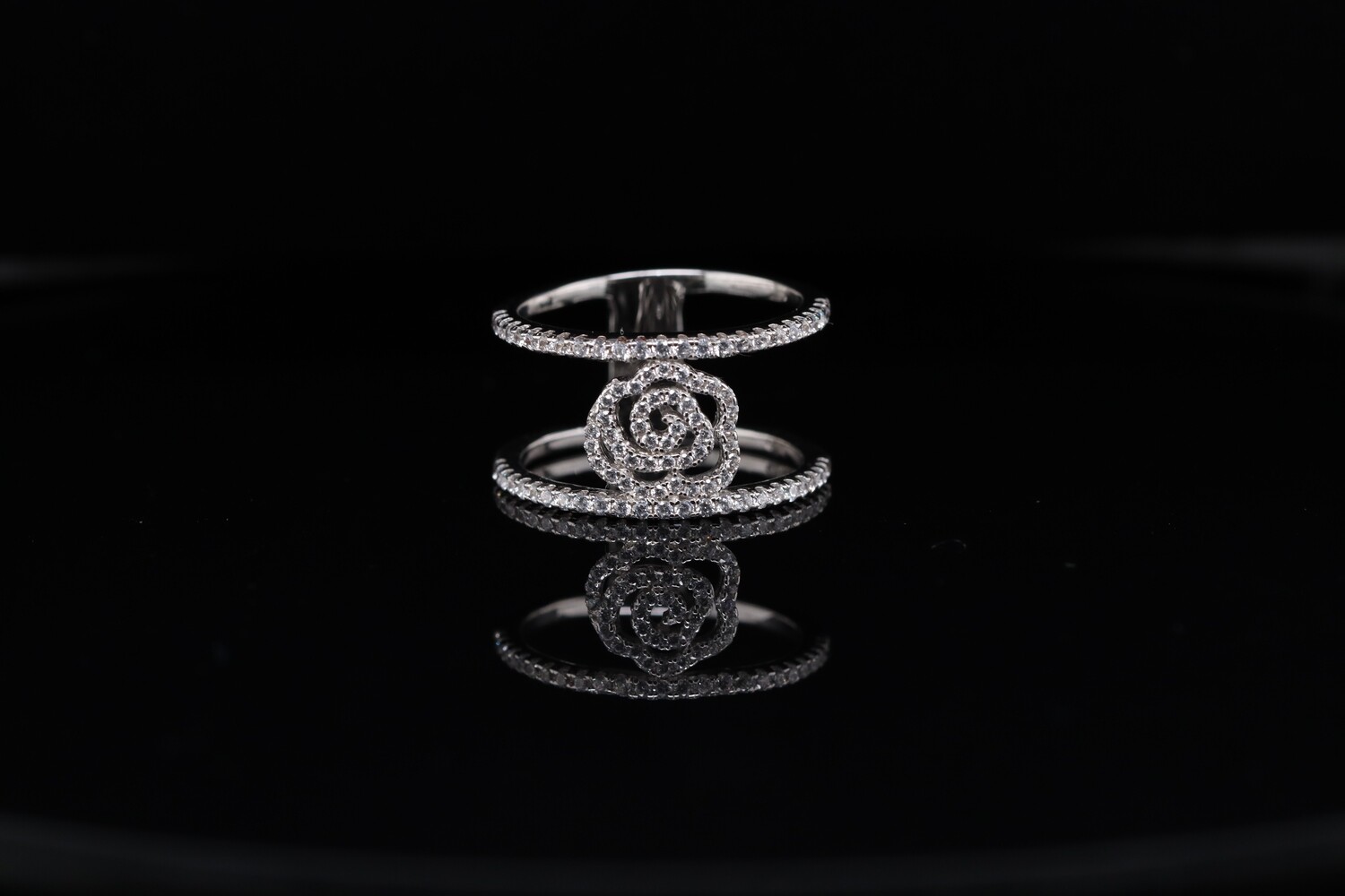 Solitaire Rose Ring