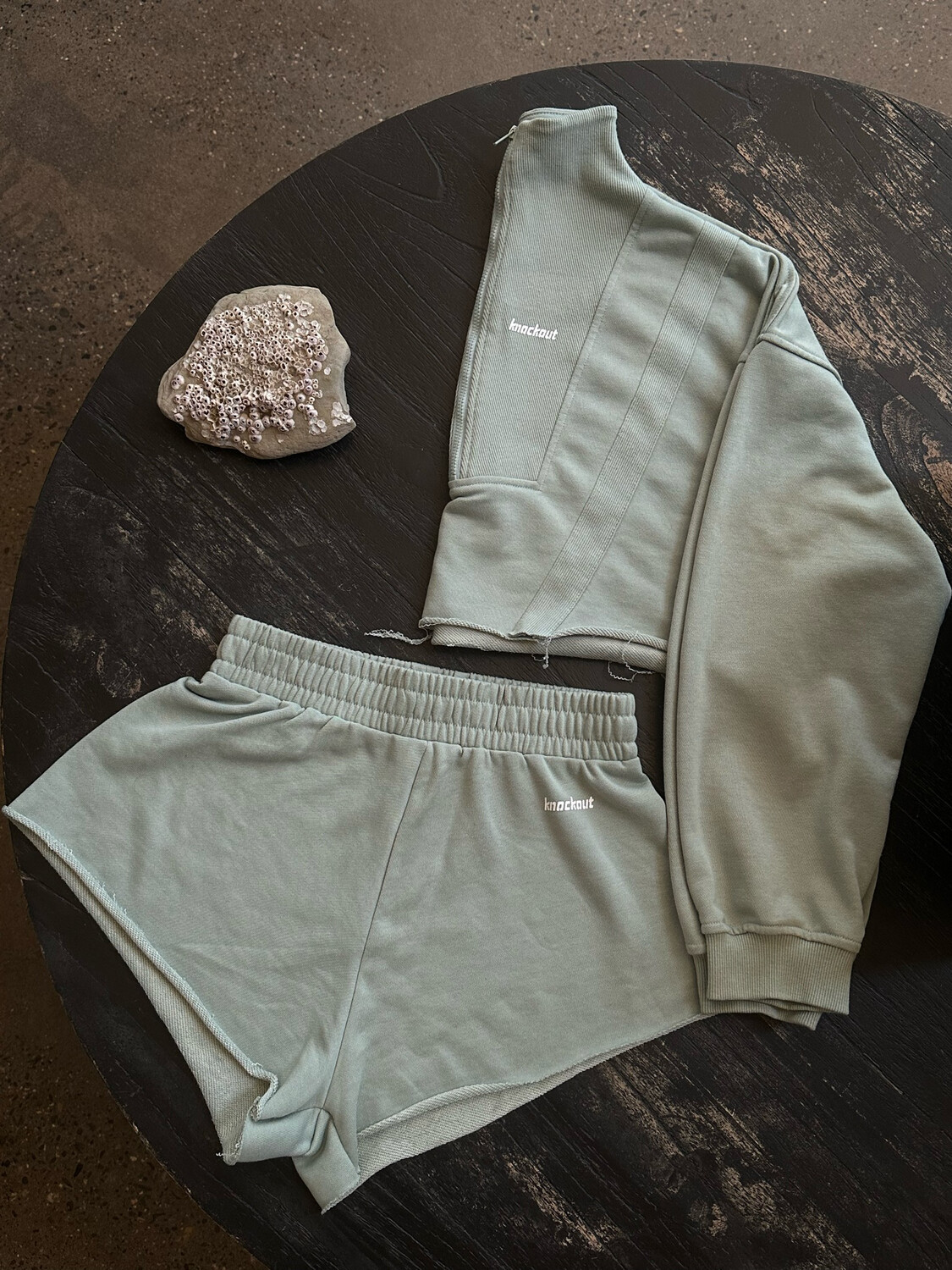 Conjunto Knockout Summer, TALLAS: S, COLOR: Verde Agua