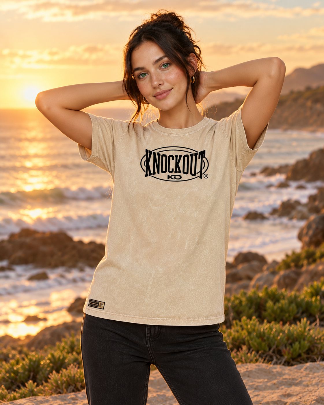 Polera knockout Mineral Wasth