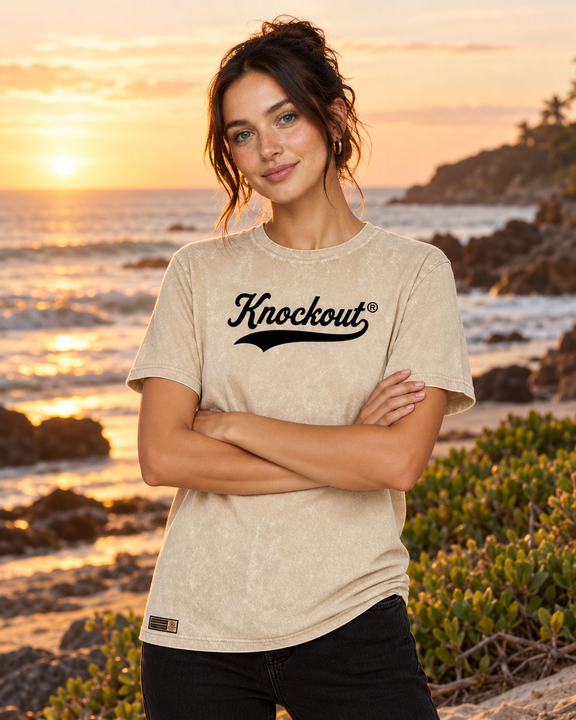 Polera knockout Mineral Wasth