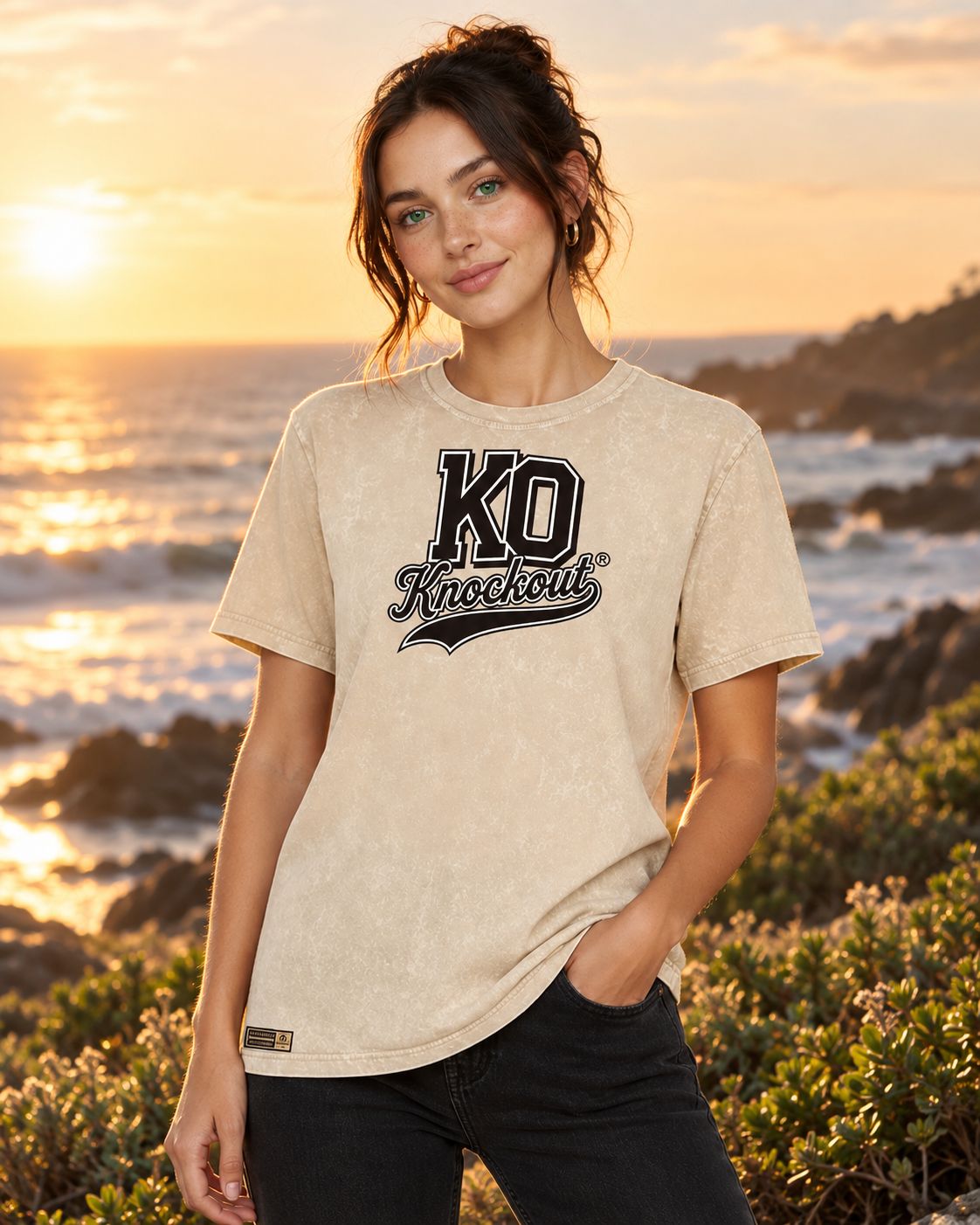 Polera knockout Mineral Wasth
