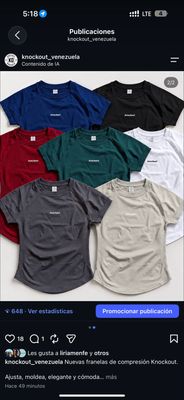 Polera de Comprensión Knockout
