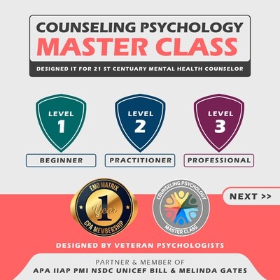 Counseling Psychology Masterclass Counseling Psychology Masterclass