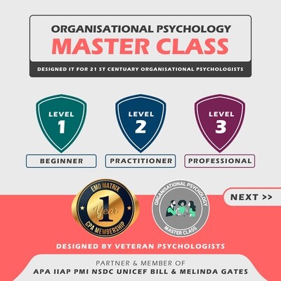 Organizational Psychology Masterclass Organizational Psychology Masterclass