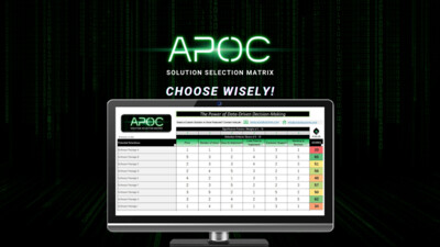 APOC - Solution Selection Matrix (Excel Template)