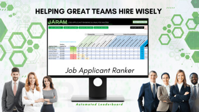 JARAM - Applicant Hiring Tool (Excel Template)