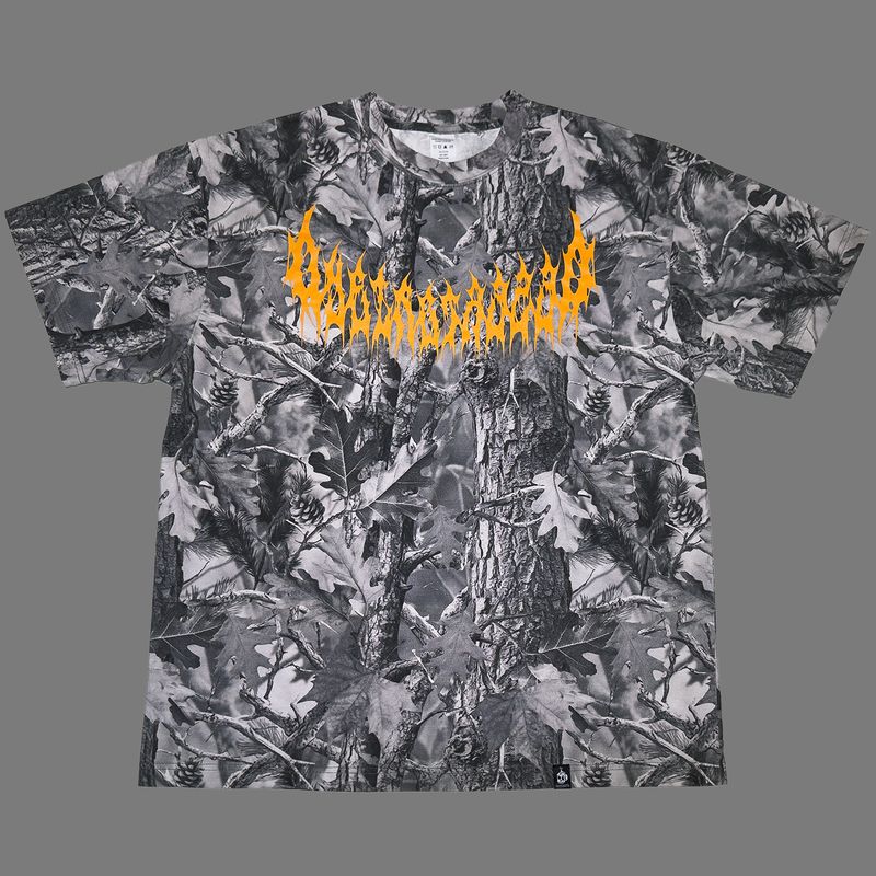 Black + White Tree Camo