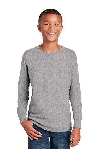 Gildan® - Youth Heavy Cotton™ 100% Cotton Long Sleeve T-Shirt