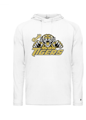 Badger© Sport Tri-Blend Surplice Hood Tee