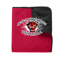 Port Authority® Fleece & Poly Travel Blanket