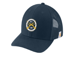 Carhartt® Flexfit 110® Mesh Back Cap in Navy with Logo