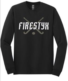 Gildan Softstyle® Long Sleeve T-Shirt, Color: Black