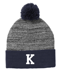 Sport-Tek ® Heather Pom Pom Beanie