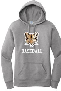 Port & Company ® Ladies Core Fleece Pullover Hooded Sweatshirt with Tiger Logo