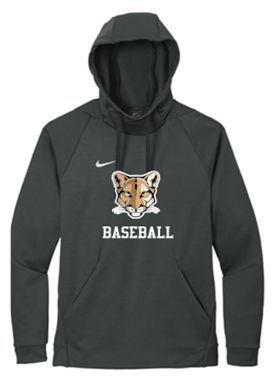 Adult Nike© Therma-FIT Pullover Fleece Hoodie with Tiger Logo