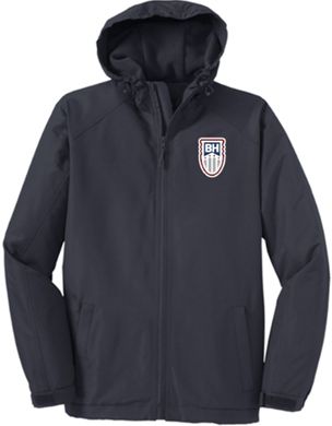 Port Authority® Hooded Charger Jacket with Logo on Left Chest