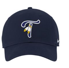 Nike Heritage Cotton Twill Cap with Logo in Navy