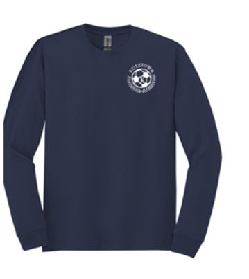 Adult & Youth Gildan® - Heavy Cotton™ 100% Cotton Long Sleeve T-Shirt