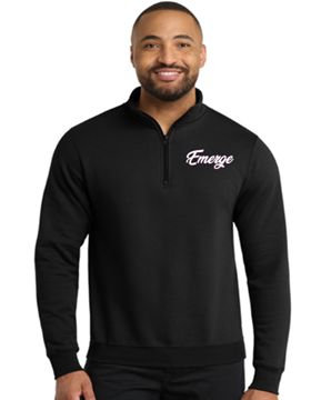 Port & Co™ Core Fleece 1/4-Zip Pullover Sweatshirt