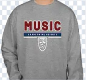 Gildan® Heavy Blend™ Crewneck Sweatshirt in Sport Grey with Logo