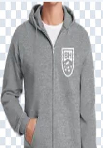 Port & Co™ Core Fleece Full-Zip Hooded Sweatshirt with Logo