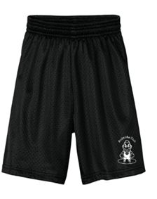 A4© Sprint 4" Lined Tricot Mesh Shorts in Black