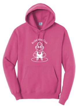 Port & Co™ Core Fleece Pullover Hooded Sweatshirt in Sangria
