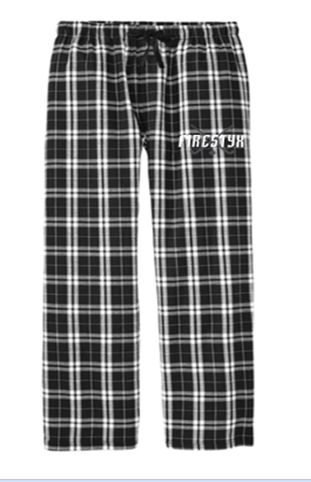 Adult & Youth Harley Flannel Pant in Black
