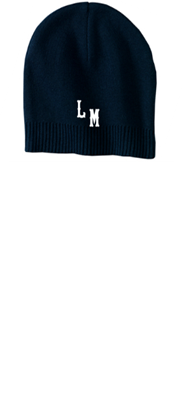 Port Authority® 100% Cotton Beanie with LM on Front