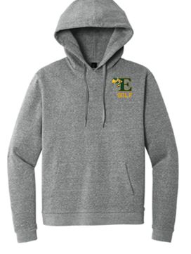 District® Perfect Tri® Fleece Pullover Hoodie with Logo Left Chest