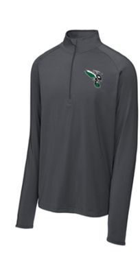 Sport-Tek® Sport-Wick® Stretch 1/2-Zip Pullover with Logo on Left Chest