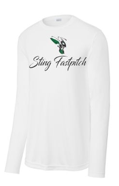 Sport Tek® - Wicking Long Sleeve T-Shirt with Logo on Full Front Screen