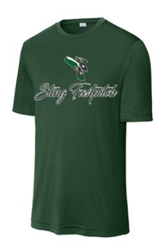 Sport Tek® - Wicking T-Shirt with Logo on Full Front Screen