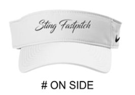 Nike Dri-FIT Team Performance Visor with Logo