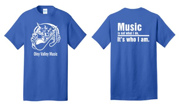 Port & Company® Core Blend Tee in Royal