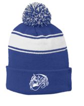 Port & Company® Fleece-Lined Striped Beanie Cap