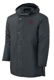 Sport-Tek® Waterproof Insulated Sideline Parka in Graphite