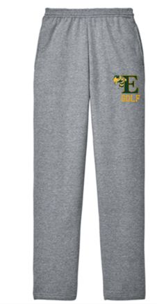 Port & Co™ Core Fleece Sweatpant with Pockets & Logo Left Leg