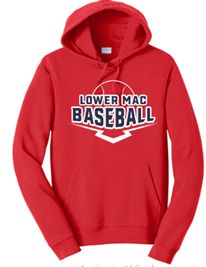 Port & Co™ Fan Favorite™ Fleece Pullover Hooded Sweatshirt with Logo on Front