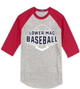 Sport-Tek® Colorblock Raglan Jersey Tee with Logo on Front