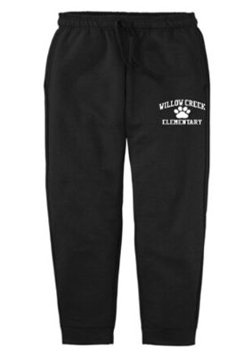 Port & Company ® Core Fleece Jogger in Black with Logo Option on Left