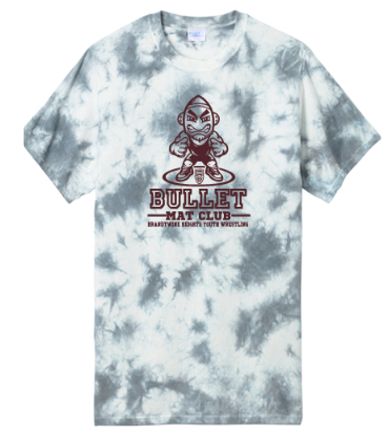 Port & Company ® Crystal Tie-Dye Tee in Grey