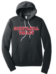 BELLA+CANVAS® Unisex Sponge Fleece Pullover Hoodie in Dark Grey Heather