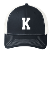 Richardson Trucker Cap in Navy with K Logo