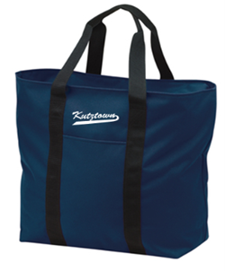 Port Authority® All-Purpose Tote in Navy with Kutztown Logo